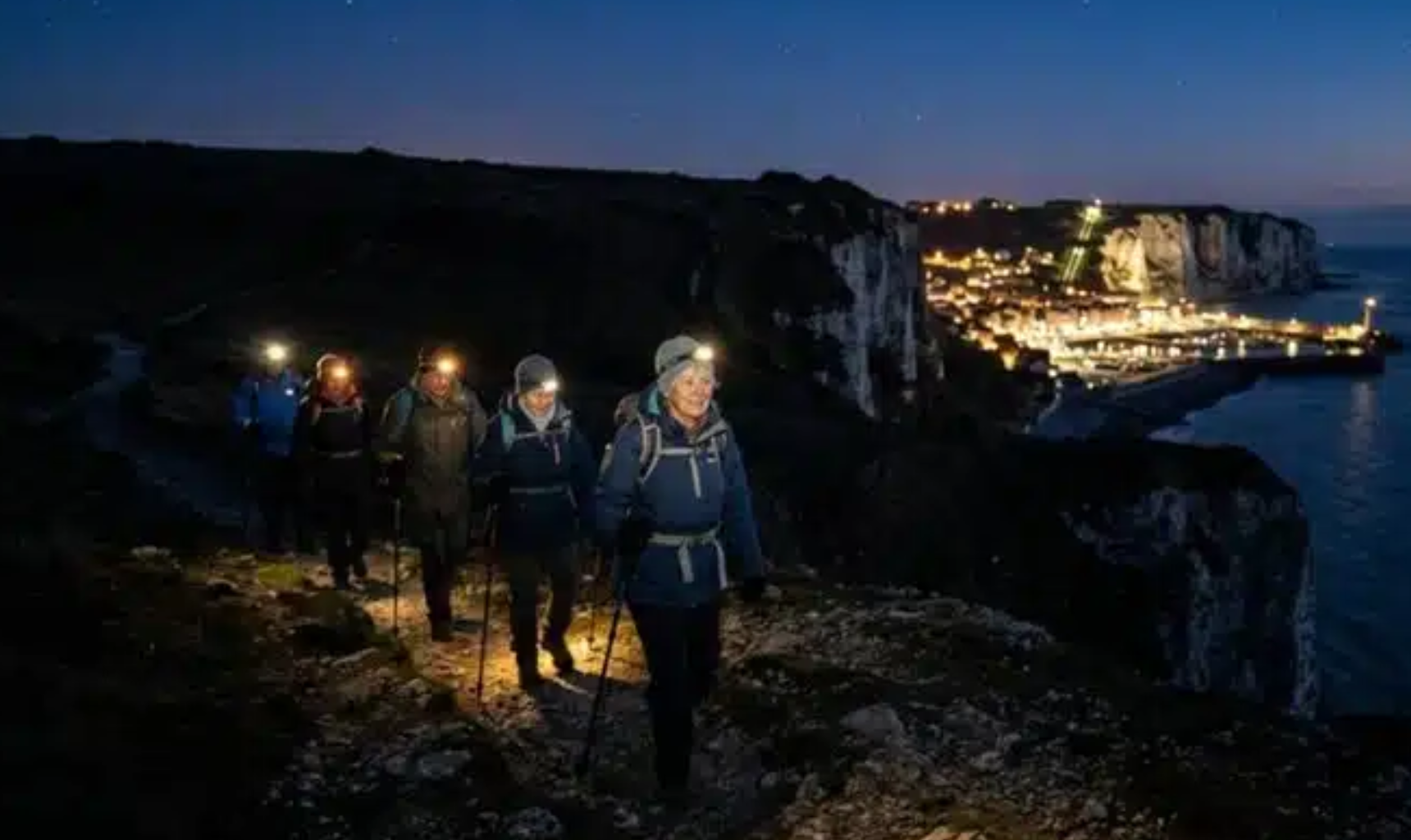 Balade Gourmande Nocturne des 3 Villes Sœurs – Une aventure magique entre ciel, mer et falaises - le vendredi ou le samedi soir uniquement